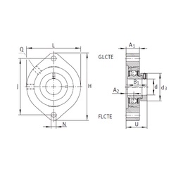 Bearing GLCTE40