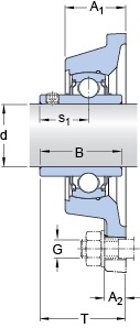 Bearing FY 1.15/16 TF/VA201