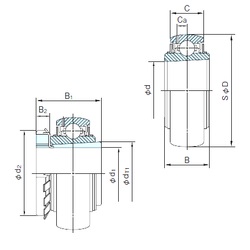 Bearing UKX11+H2311