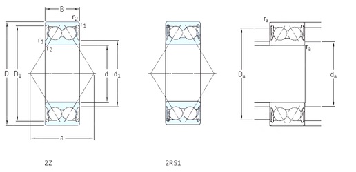 Bearing E2.3308A-2Z