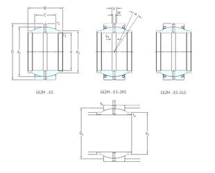 Bearing GEZM400ES-2RS
