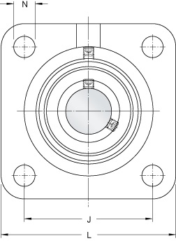 Bearing FYWR 1.1/4 YTHR
