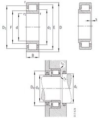 Bearing NJ252-E-M1