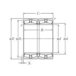 Bearing E-M280049D/M280010/M280010DG2