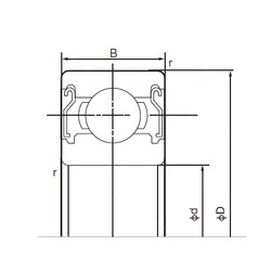 Bearing 6202ZZE