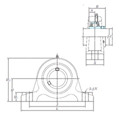 Bearing UCIP210-30