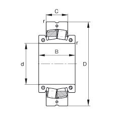 Bearing 231SM380-MA