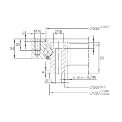 Bearing VI 14 0326 V