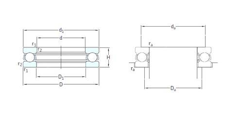 Bearing 51101