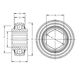 Bearing 205PPB13