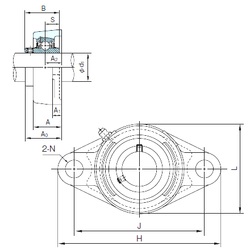 Bearing MUCFL205