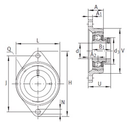 Bearing PCFT20