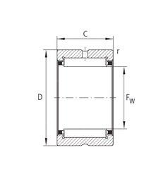 Bearing NKS43-XL