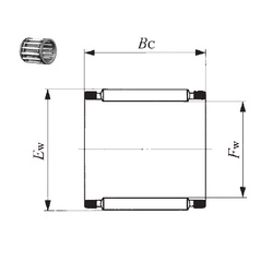 Bearing KTV 91214 EG