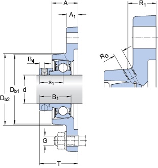 Bearing FYT 1.1/8 FM