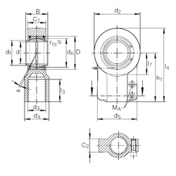 Bearing GIHNRK 80 LO