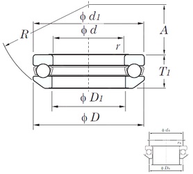 Bearing 53412