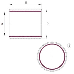 Bearing EGB9060-E40-B
