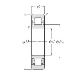 Bearing NU2309