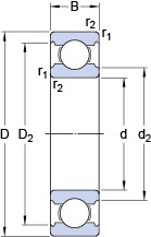 Bearing W 61904