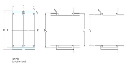 Bearing RNAO50x65x40
