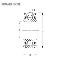 Bearing GW214PPB4