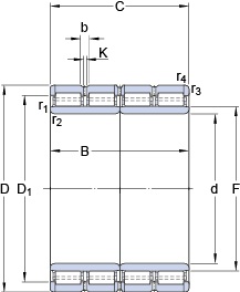 Bearing BC4B 326366/HB1
