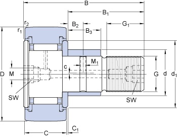 Bearing KRE 32 PPA