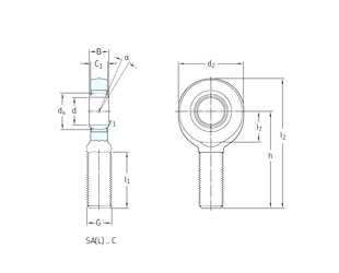 Bearing SAL12C