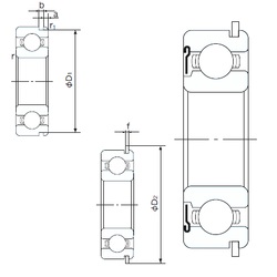 Bearing 6221ZNR