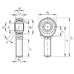 Bearing GAKFR 5 PB
