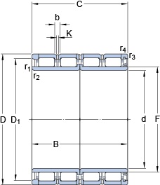 Bearing BC4-8031/HA1VA907
