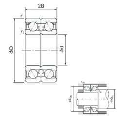 Bearing 7022CDB