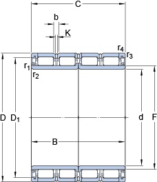 Bearing BC4-8003/HA1VA907