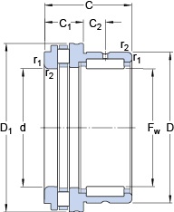 Bearing NKXR 45