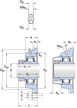 Bearing FY 35 WF