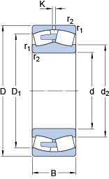 Bearing 238/850 CAMA/W20