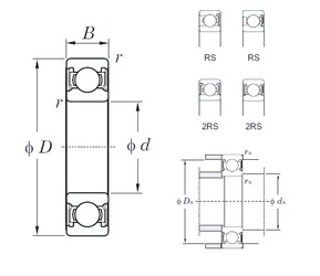 Bearing 6919-2RS