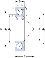 Bearing 7084 AM