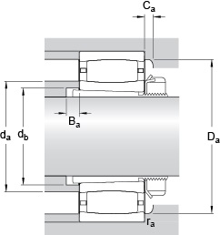 Bearing C 2226 K + H 3126 L