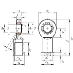 Bearing GIR 40 UK-2RS