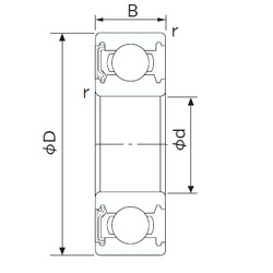 Bearing 6015NKE