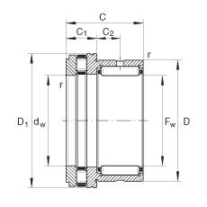 Bearing NKXR50