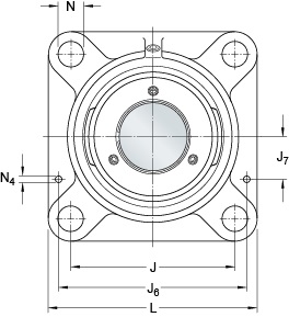 Bearing FY 1.1/4 LDW