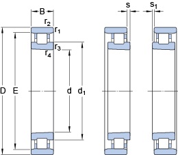 Bearing N 1021 KTNHA/SP