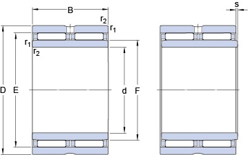 Bearing NAO 25x42x32