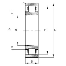Bearing N1022-K-M1-SP
