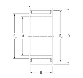 Bearing NAO45X62X20