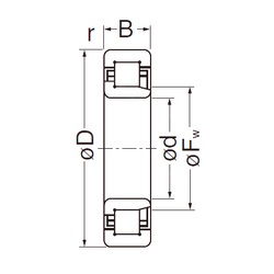 Bearing NJ308EG