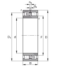 Bearing NNU4938-S-M-SP